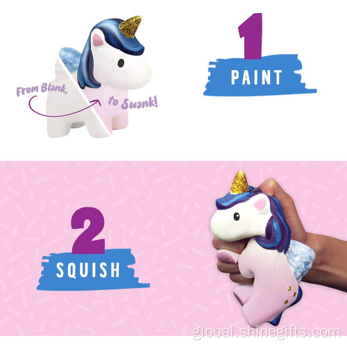 Squishy Painting Kit  DIY Unicorn Craft squishy painting kit Supplier